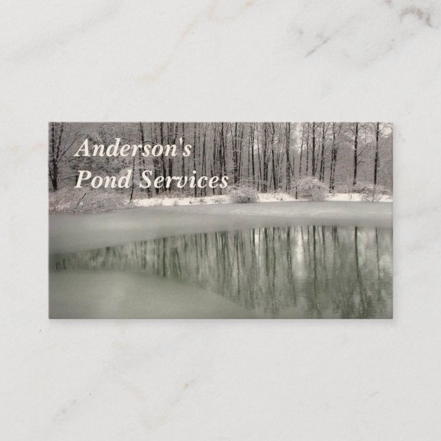 Damm servar visitkort (Framsida)