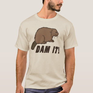 Dämma av det bäver tee shirt