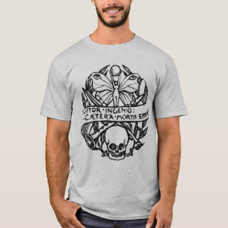 Damma av och skuggar - den svart emblemen tee shirt