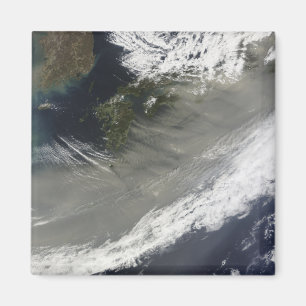 Damma av över Japan Magnet