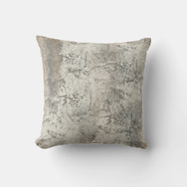 Dammad, föråldrad, Grått, Rustic Home Decor Kudde