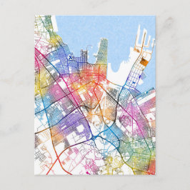 Dammam Saudi Arabia City Map Vykort