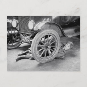 Dammechaniker, 1920 vykort
