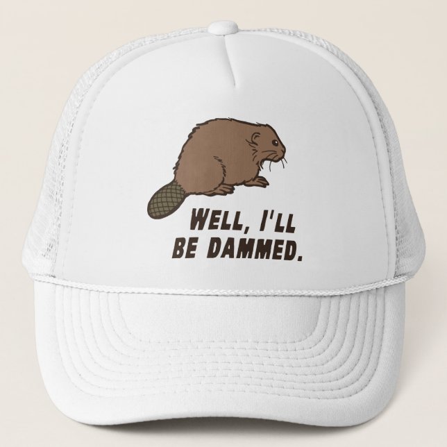 Dammed Beaver Keps (Framsida)
