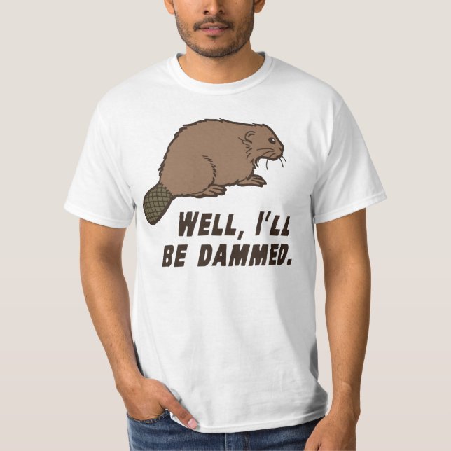 Dammed Beaver Tee (Framsida)