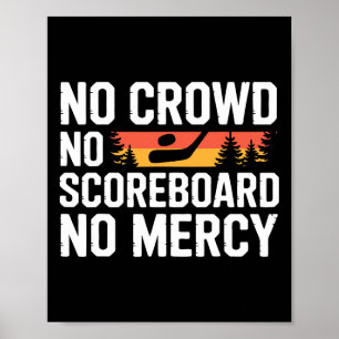 Dammhockeyspelare Ingen nåd Shinny  Poster
