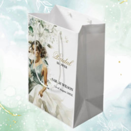 Dammig blå eukalyptus grönska bröllopsdusch