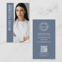 Dammig Blå Professionell Fotologo