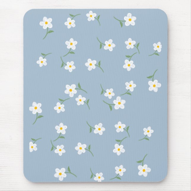 Dammig blå tusenskönsblomma Musmattor  (Framsidan)