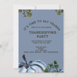 dammig blåfärgspumpa thanksgiving party