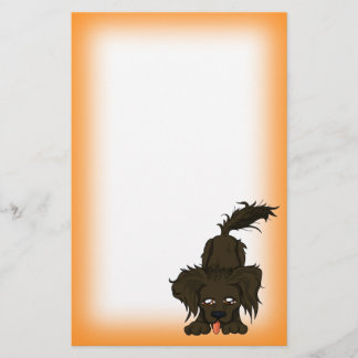 Dammig hund brevpapper