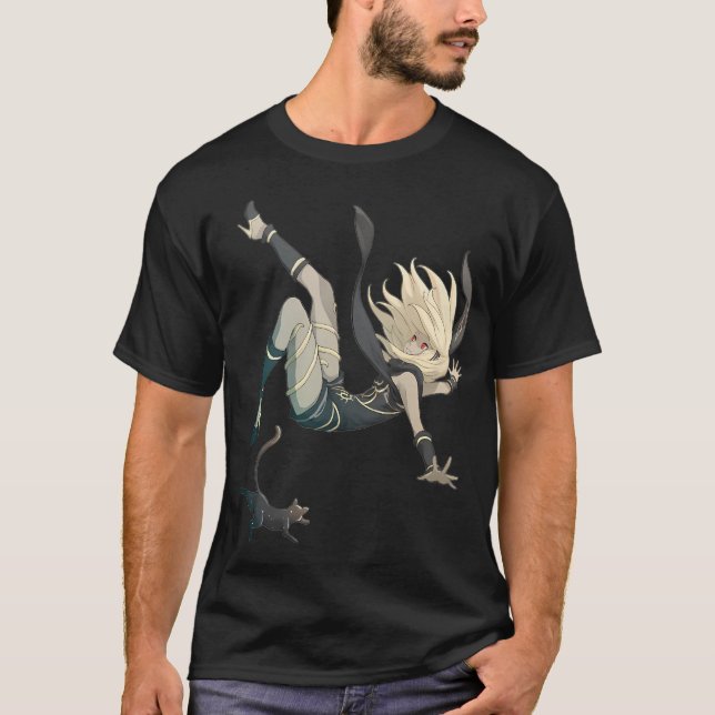 Dammig Kat T Shirt (Framsida)