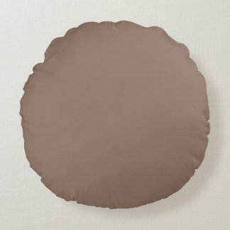 Dammig Mauve Enfärgad Dekorativ Rund Kudde