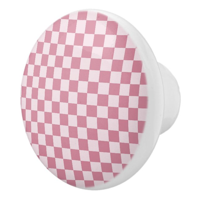 Dammig ros dammönster knopp (Höger)