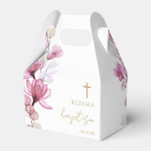 Dammig Ros Elegant Modern Blommig Dop