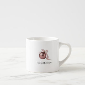 DAMMIG ROS ORNAMENT ESPRESSOKOPP FÖR STILIGA HELGD