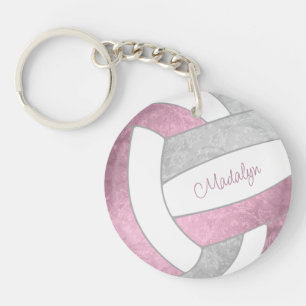 dammig rosa grått personlig volleyball
