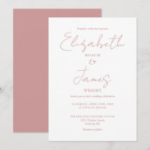 Dammig rosafärgad minimalistisk elegant skrivstil 