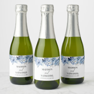 Dammigt Blå Blommiga Blommor Trädgård Bröllop