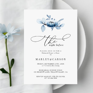 Dammigt blomster minimalistisk manus repetition mi inbjudningar
