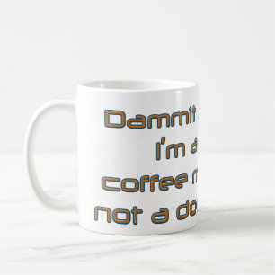 Dammit Jim (vid Deleriyes) Kaffemugg