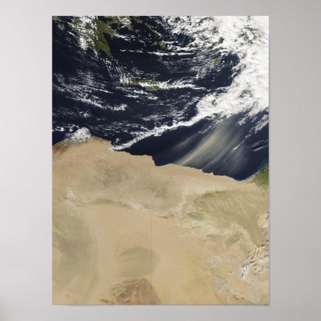 Dammstorm över Egyptenen Poster (Framsidan)
