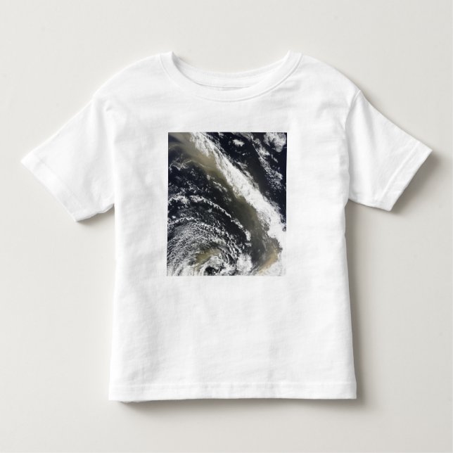 Dammstorm som blåser över Tasman Sea T-shirt (Framsida)
