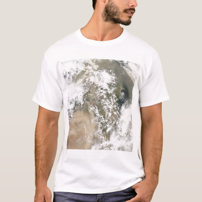 Dammstormar över Mellan östern Tee Shirt (Framsida)