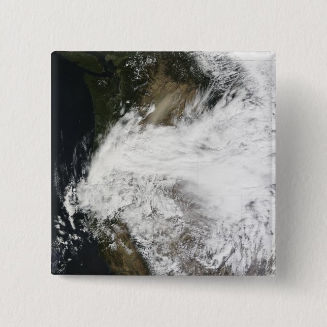 Dammstormen i östra Washington, USA Knapp (Framsida)