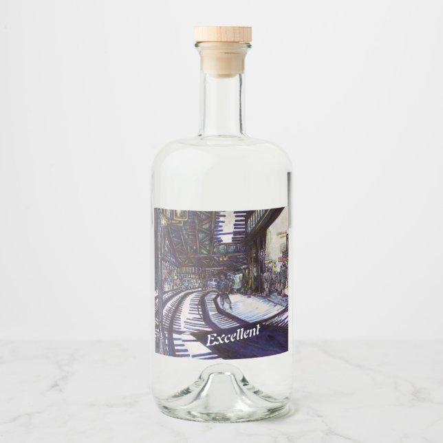 Dammsuga pianot spritflaskor etikett (Framsida)