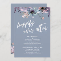 Dammt blåmålade blommor lyckligt allaredan