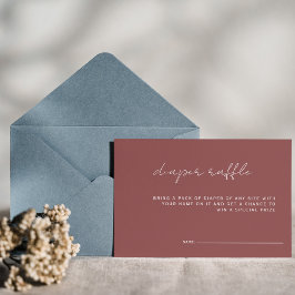 Dammt rosa minimal pannkakor lotteri babyfirande