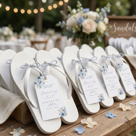 Dammtjejens lilla present för dansande fötter Bröl Presentetikett