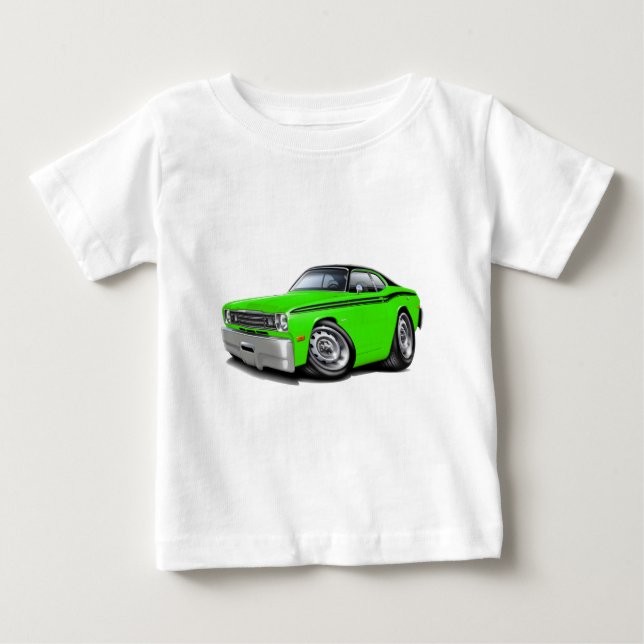 DammtrasaLimefrukt-Svart bästa bil 1970-74 Tee Shirt (Framsida)