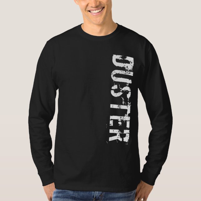 DammtrasalogotypVert utslagsplatser T Shirt (Framsida)