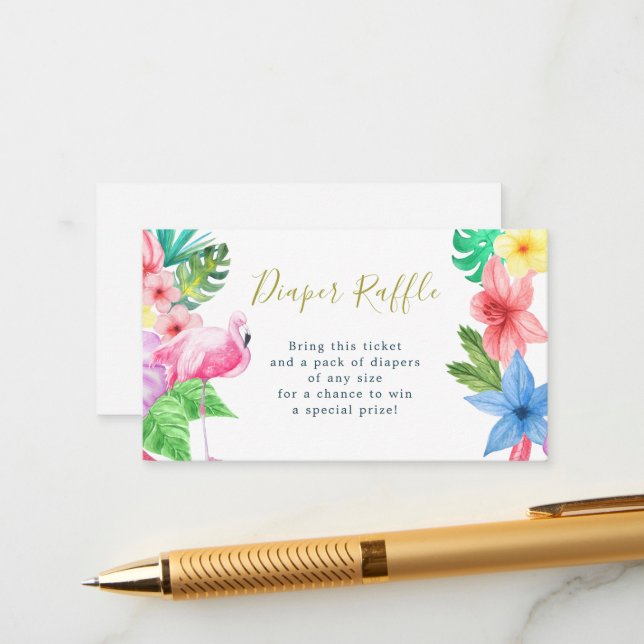 Dammusch, regnbåge, luau babydusch tilläggskort (Fram/Back In Situ)