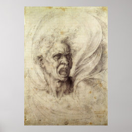 Damned Soul av Michelangelo Poster