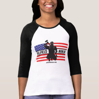 DamOilfield Ninja 3/4 sleevejerseyskjorta Tee Shirt