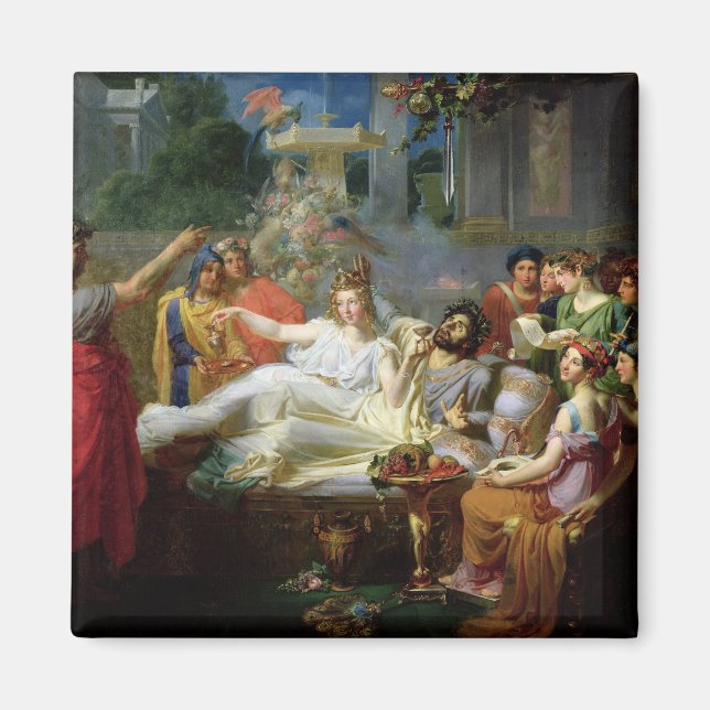 Damoklernas svärd magnet (Framsidan)