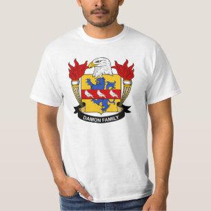 Damon familjvapensköld tee