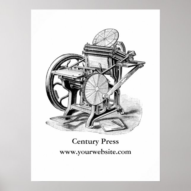 Damon & Peets-utskrifter poster (Framsidan)