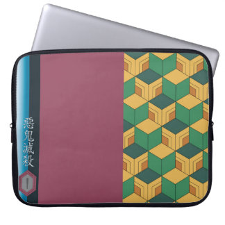 Damon Sayer Kimetsu no Yaiba Giyuu bärbar dator Fo Laptop Fodral