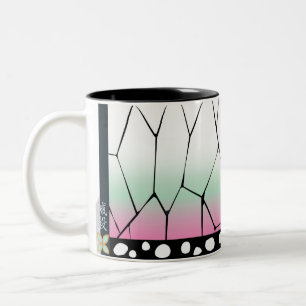 Damon Sayer Shinobu Kocho-design Två-Tonad Mugg