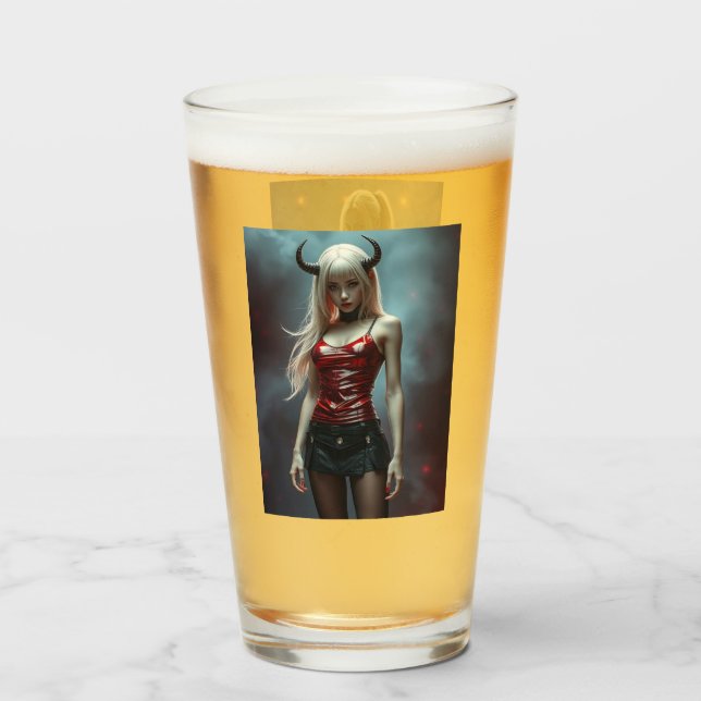 Dämonisches Lady Glaskopp (Baksida fylld)
