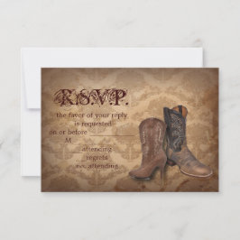 dämpa Western Cowboy-bröllop OSA