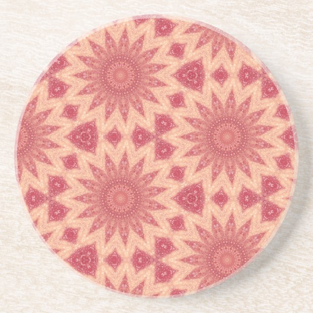 Dämpad blomster boho magi underlägg (Framsidan)
