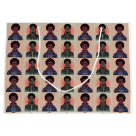 Dämpad färg Afrofuturistiska Kings