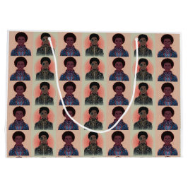 Dämpad färg Afrofuturistiska Kings