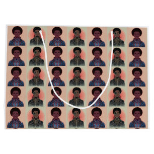 Dämpad färg Afrofuturistiska Kings