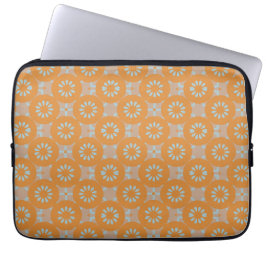 Dämpad orange och persika laptop fodral